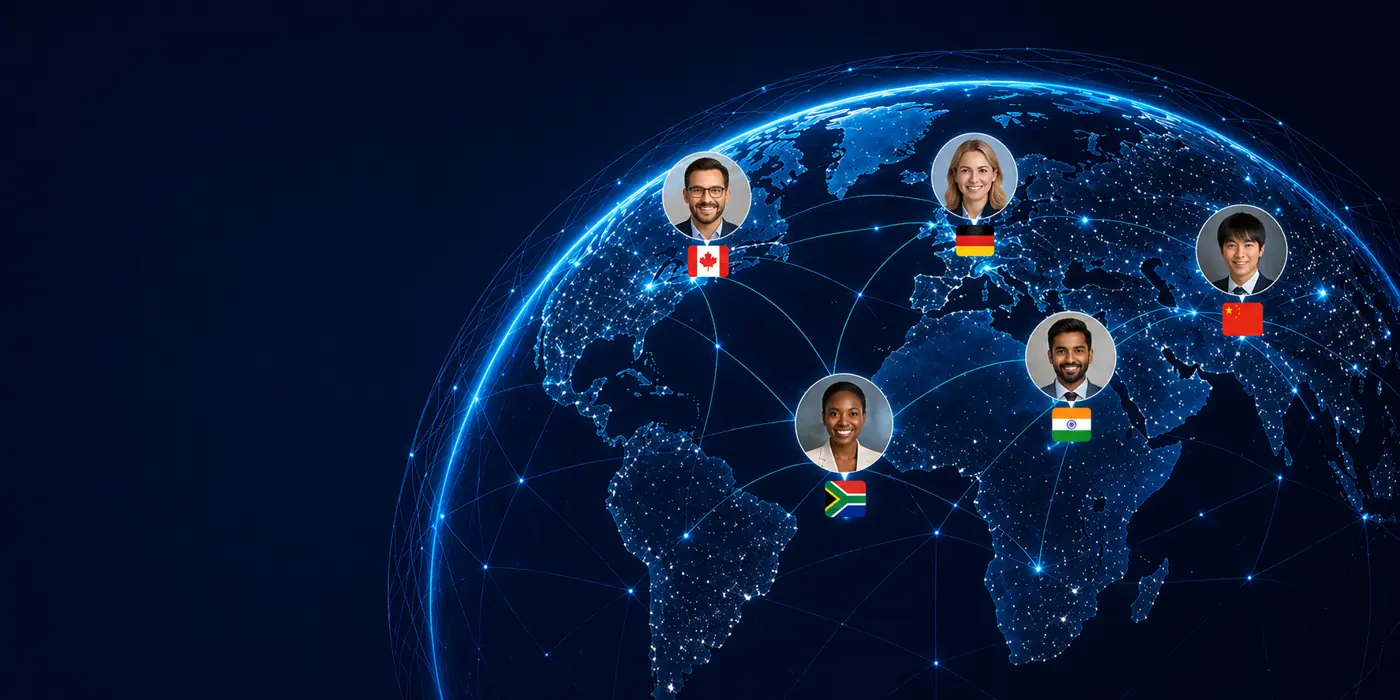 Global network of Mercorama trade experts
